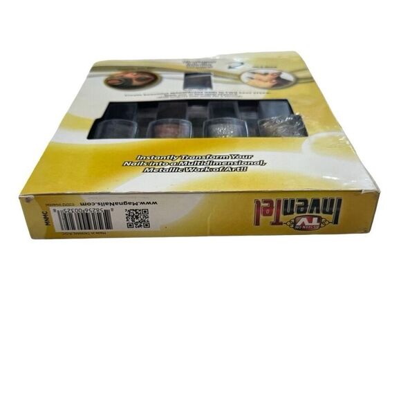 As Seen On TV Magna Nails Metallic Collection 4 Color Nail Polish Set NEW! - Picture 3 of 6